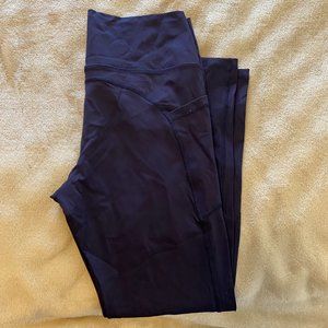 Zyia Activewear navy blue leggings